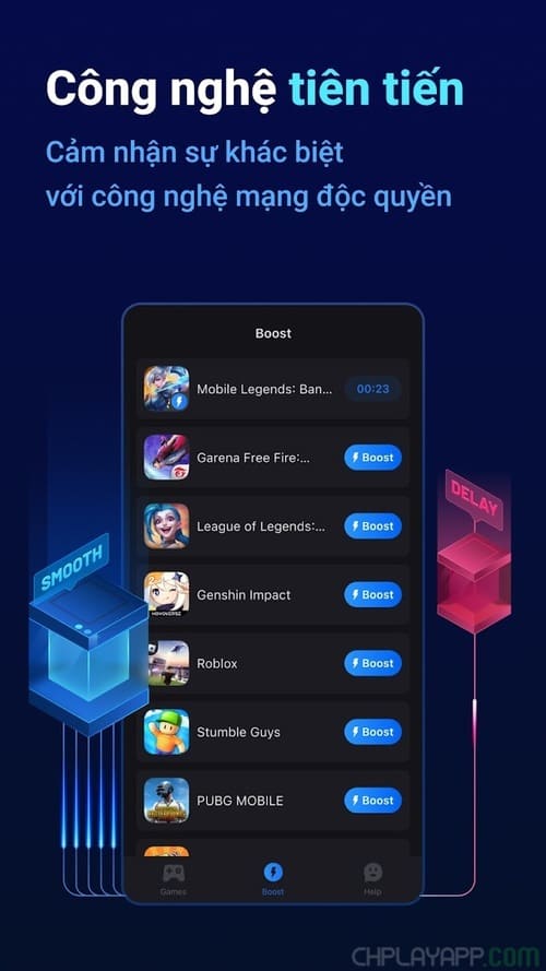 GearUP Game Booster giảm lag