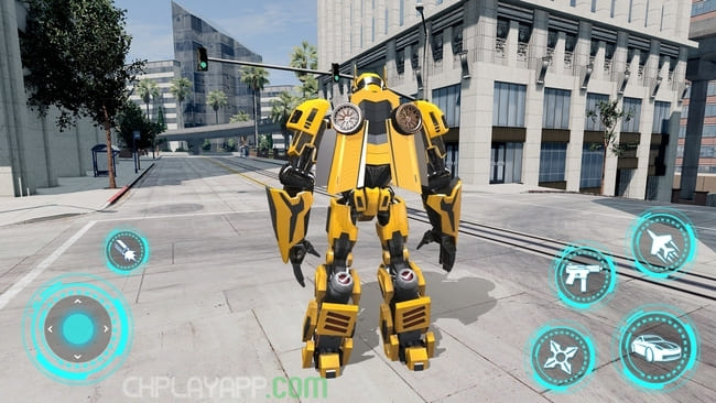 Robot War Car Transform Game APK