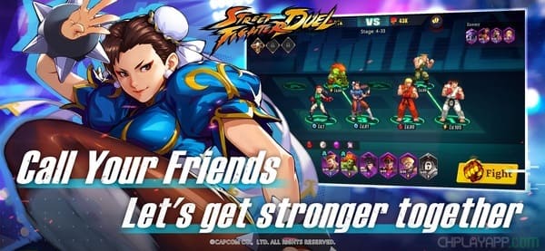 Street Fighter Duel cho điện thoại