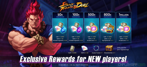 Street Fighter Duel trên máy tính