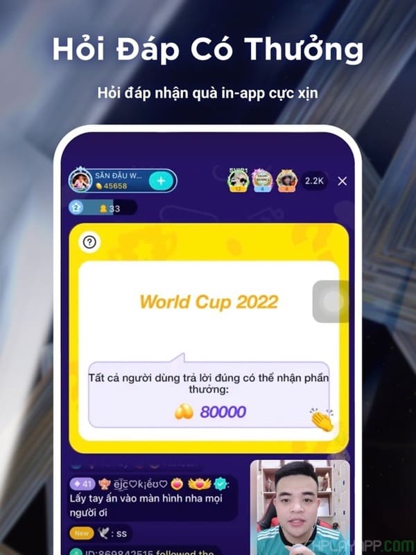 Bigo Live trực tiếp trên web