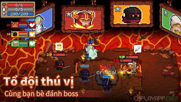 hệ thống tổ đội Soul Knight