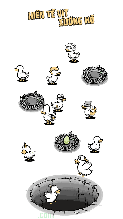 hiến tế vịt Clusterduck