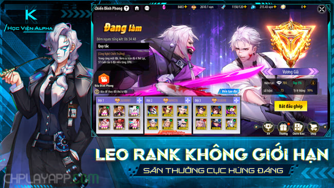 leo rank không giới hạn