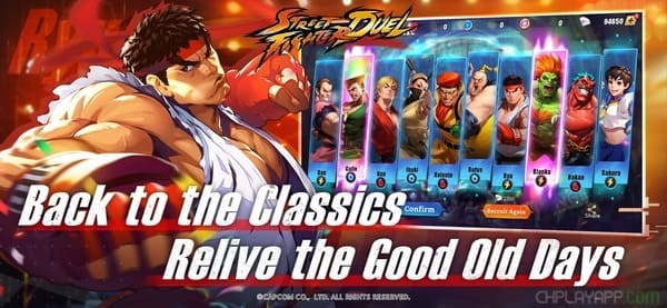nhân vật Street Fighter Duel