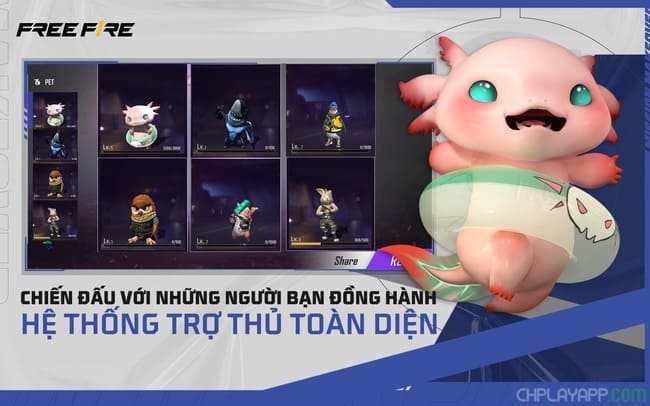 hệ thống pet free fire