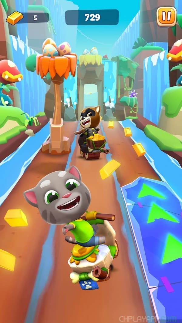 tải Talking Tom Time Rush cho máy tính