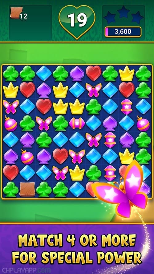 tăng tốc Solitaire Match 3
