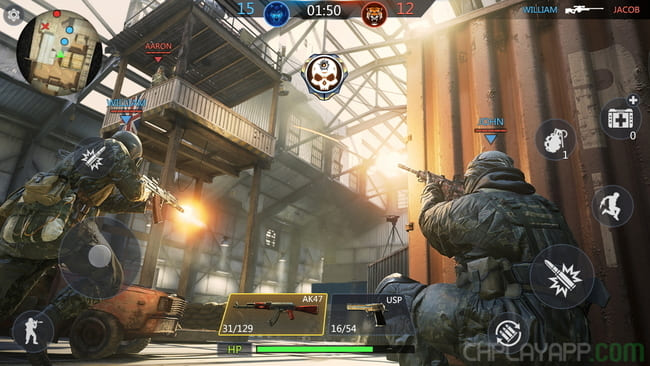 tập luyện FPS Online Strike PVP Shooter